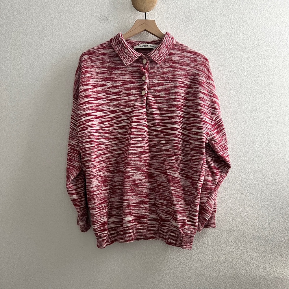 TheOpen Product Knit Linen Blend Sweater One Size